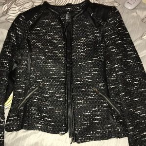 H&M tweed jacket 🖤
